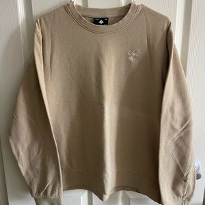 LRG Men's Beige Crewneck Sweater